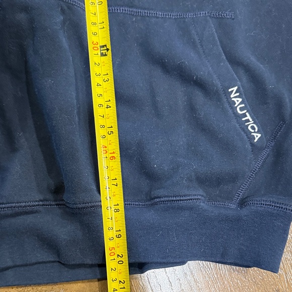 Nautica Men's Navy Hoodie - Picture 8 of 9